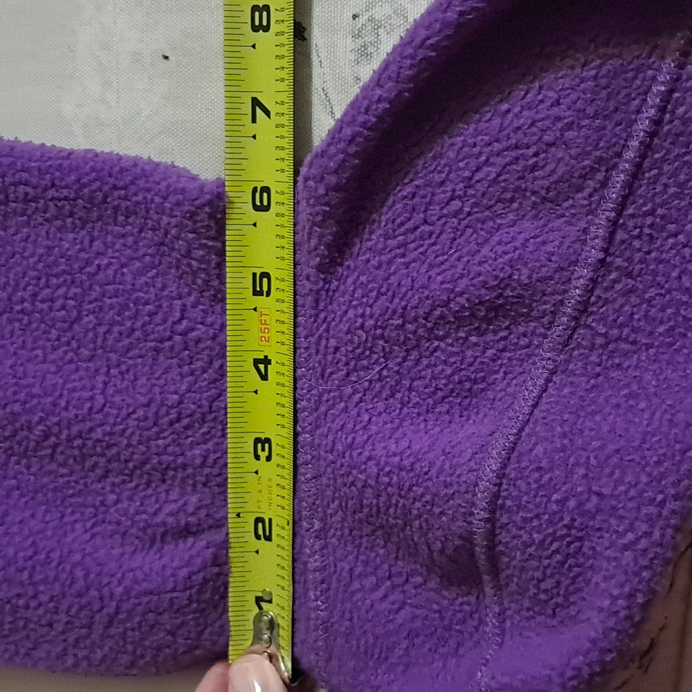 Purple Fleece Hunter Boot Socks Women's XL  Extra Large - Picture 7 of 11